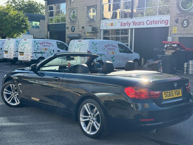 2015 BMW 4 Series 2.0 420i Sport Euro 6 (s/s) 2dr CONVERTIBLE Petrol Manual