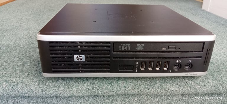 image for HP COMPACT 8000 ELITE:  ULTRA SLIM BUSINESS DESKTOP COMPUTER