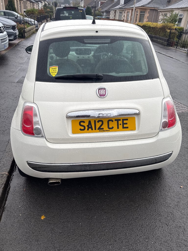 Fiat, 500, Hatchback, 2012, Manual, 1242 (cc), 3 doors