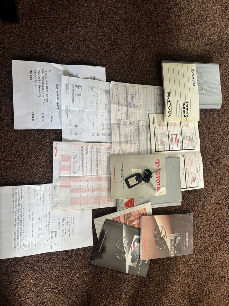 Toyota, PREVIA, MPV, AUTO, 1995, Other, 2438 (cc), 4 doors