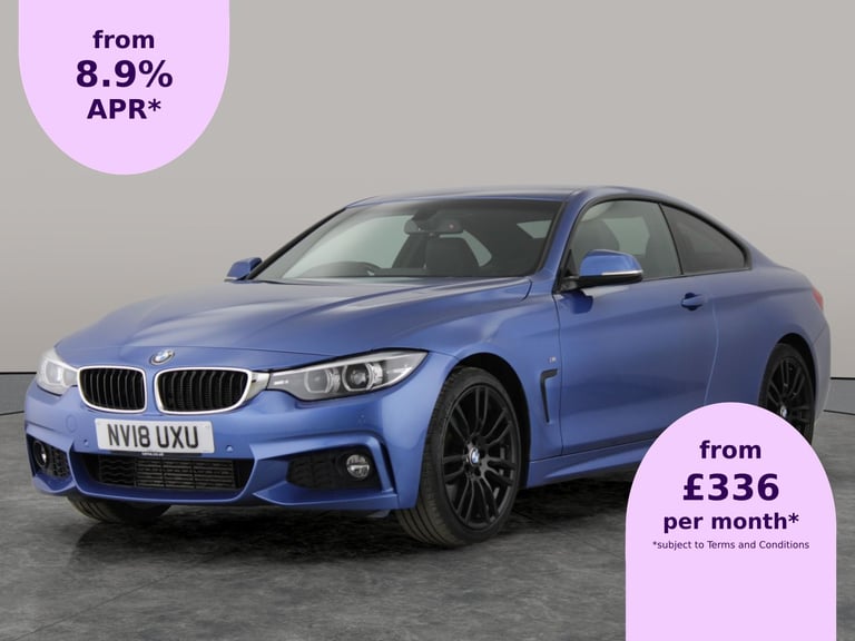 image for 2018 BMW 4 Series 3.0 430d M Sport Coupe 2dr Diesel Auto Euro 6 (s/s) (258 ps) - COMFORT ACCE Cou...