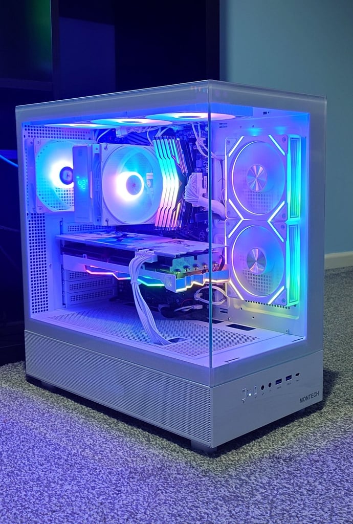 Crazy fast Stunning Custom Gaming PC for sale | RX 6800XT | Ryzen 7 3800X | 32GB RAM | 512GB NVMe