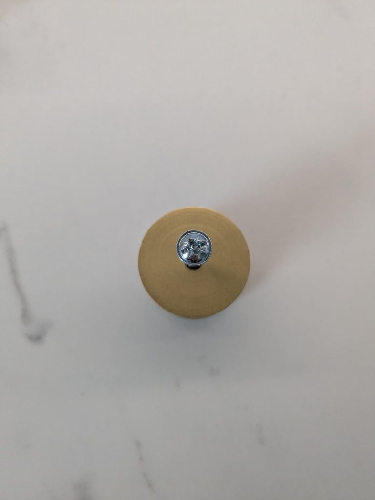 New Brass Kitchen Handles 