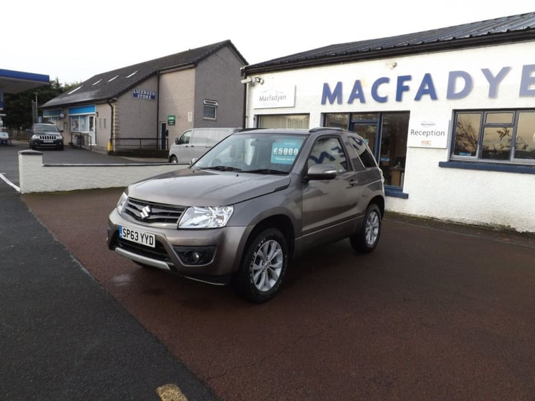 2013 Suzuki Grand Vitara 1.6 VVT SZ4 SUV 3dr Petrol Manual 4WD Euro 5 (106 ps) ESTATE Petrol Manual