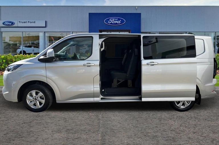 2025 Ford Transit Custom 320 Limited AUTO L2 LWB PHEV Double Cab In Van Petrol FWD 2.5 232ps, HEA...