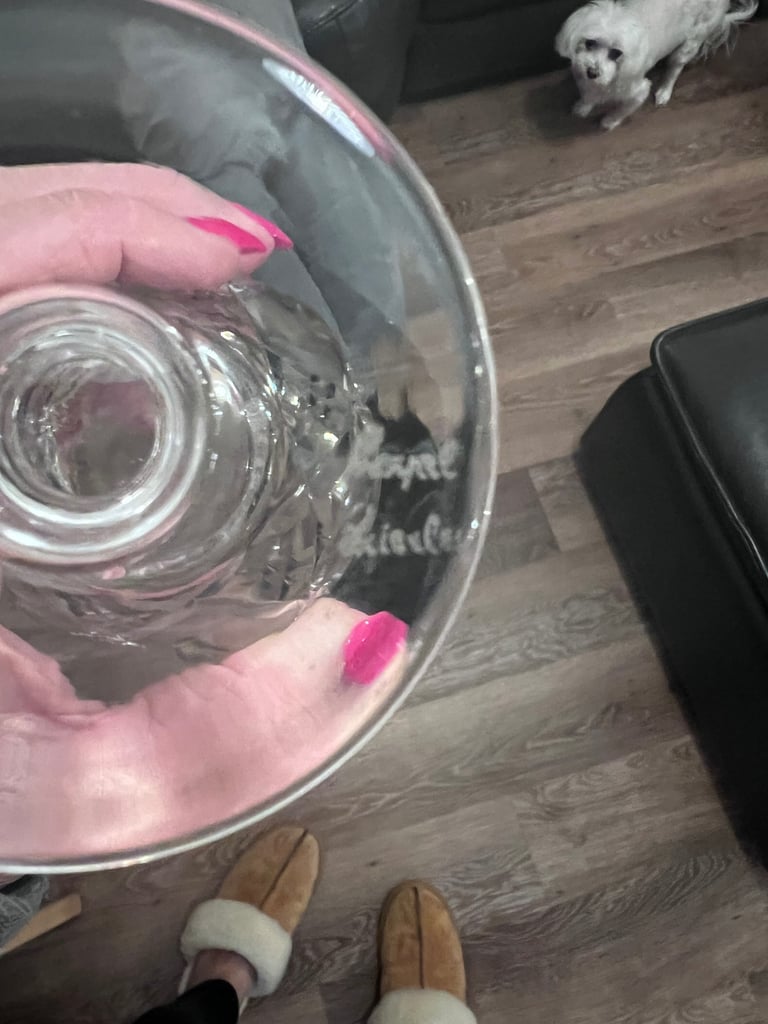  Royal Brierley Wine Glasses