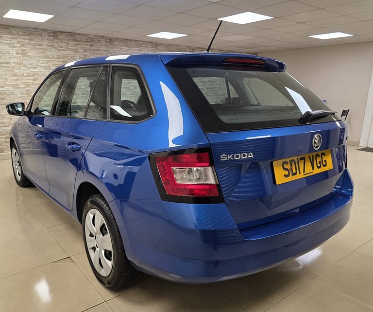 SKODA FABIA 1.0 S Blue Manual Petrol 2017 WARRANTY 12 MONTHS MOT