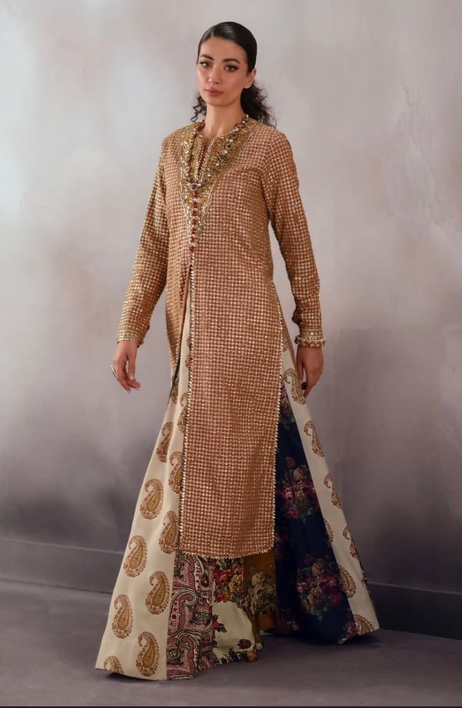 Ethnic Pakistani Lengha Suit size XS with tags Indian Pakistani Designer Dress