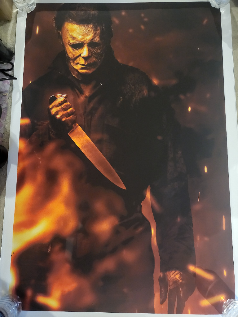 image for Michael Myers canvas posters x 4