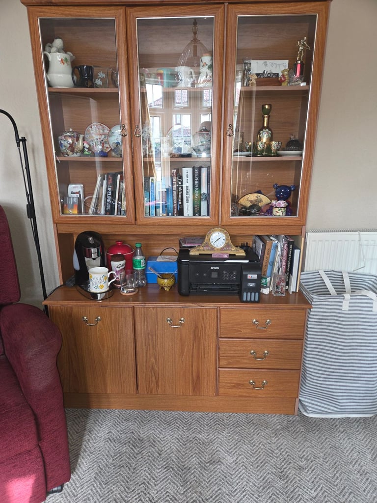 image for Free Tall display cabinet 