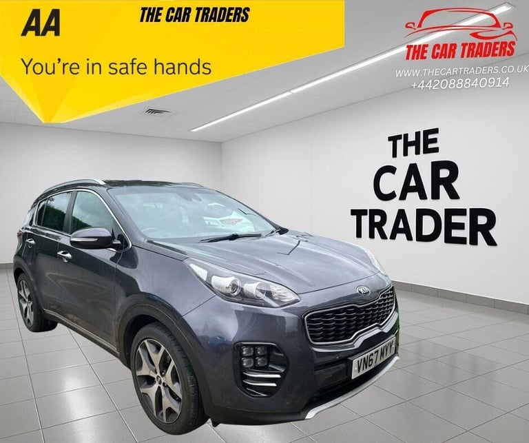 2017 Kia Sportage 1.6 T-GDi GT-Line SUV 5dr Petrol DCT AWD Euro 6 (174 bhp) SUV Petrol Automatic