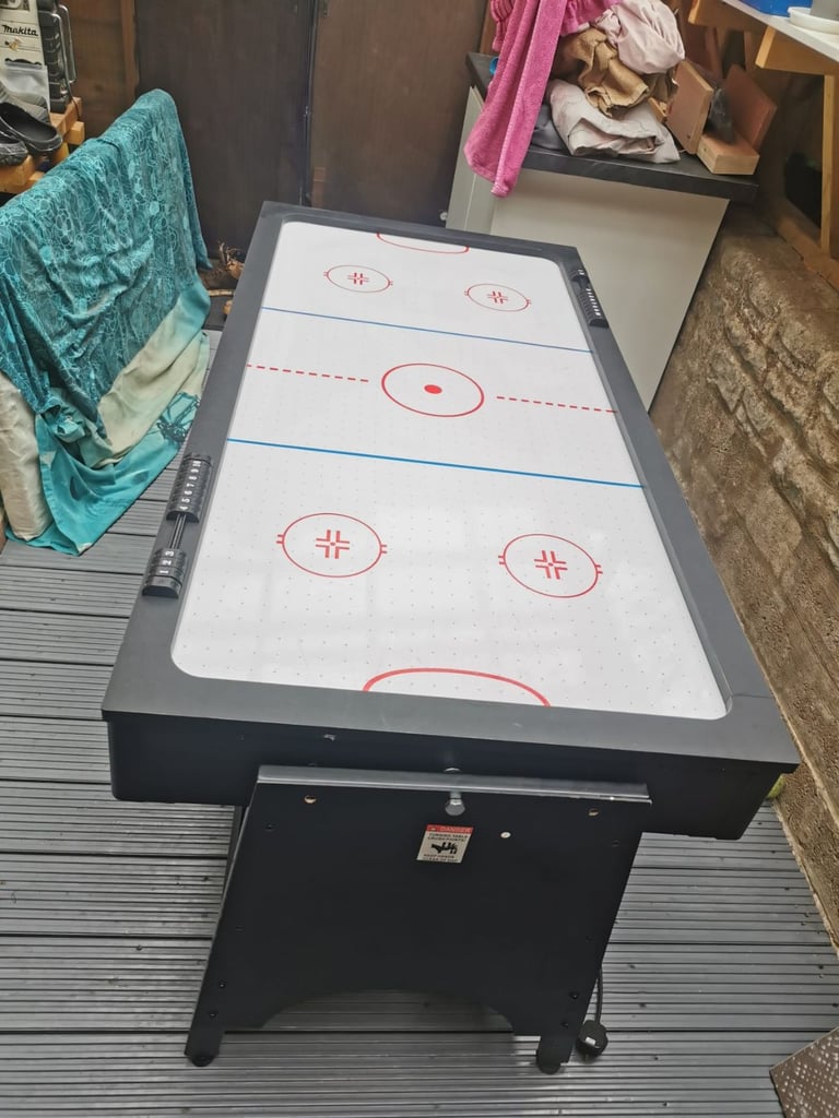 image for Kids pool and electric air hockey table