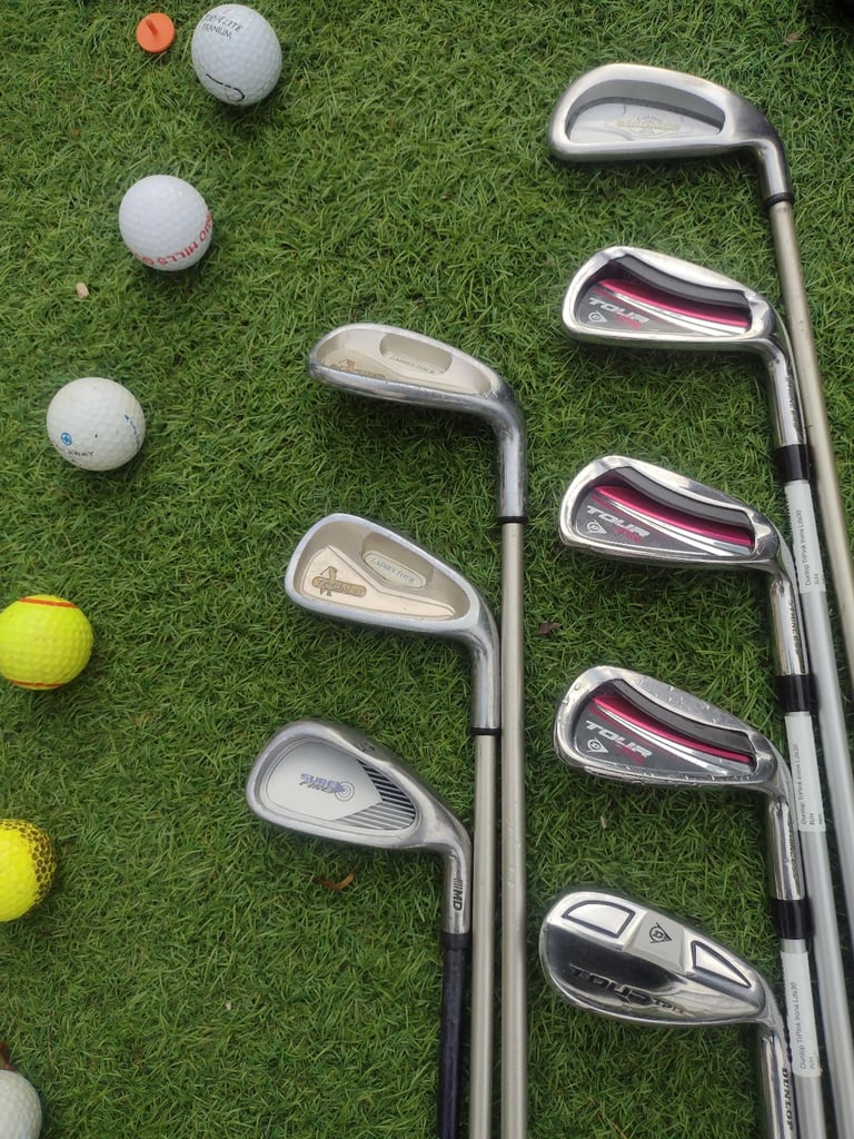 VGC FULL SET LADIES GRAPHITE GOLF CLUBS + HOWSON GOLF BAG + FREE EXTRAS 