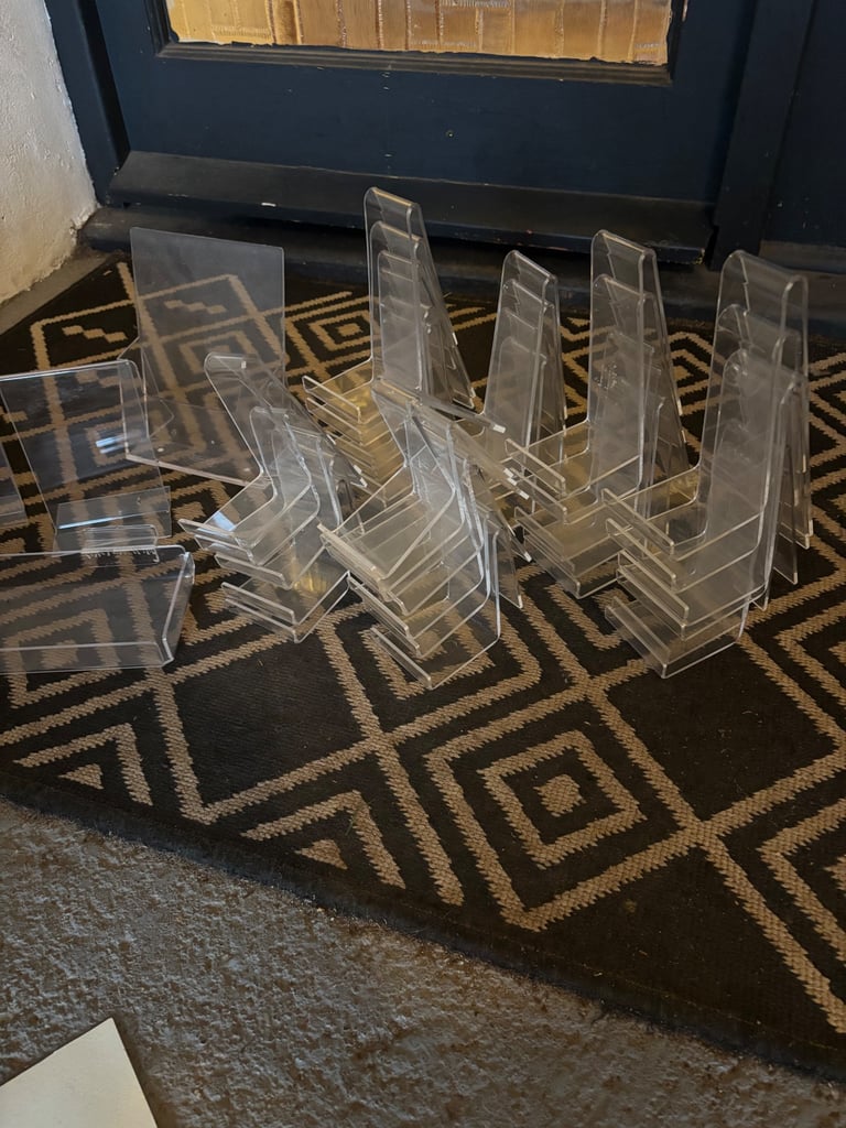 Acrylic shop retail POS display holders 