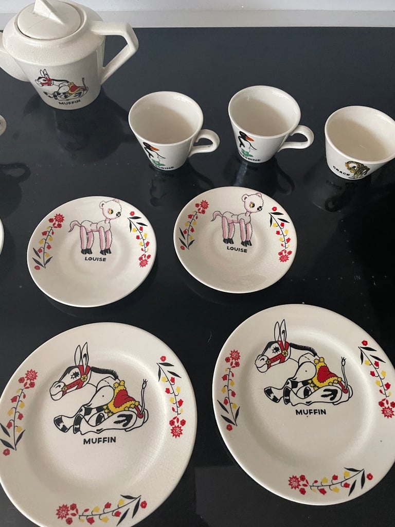 Muffin the Mule Tea Set