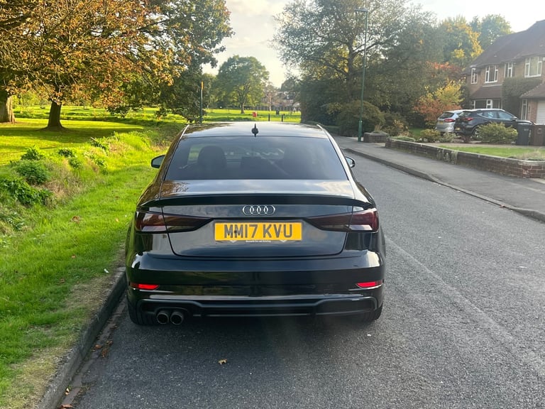 2017 Audi A3 1.4 TFSI Black Edition 4dr S Tronic SALOON Petrol Automatic