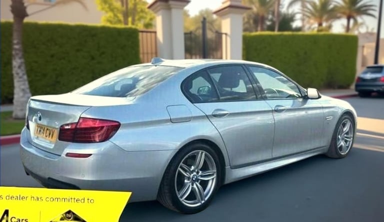 2014 BMW 5 Series 520d M Sport 4dr Step Auto SALOON DIESEL Automatic