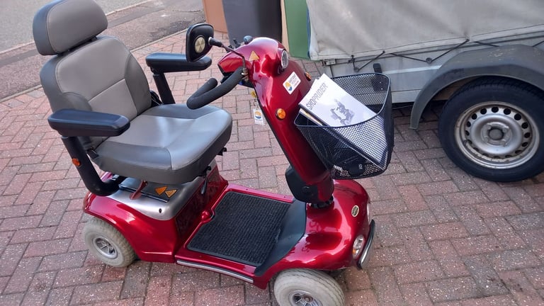 Shoprider cadiz mobility scooter, with warranty. 