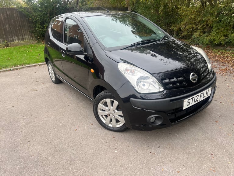 2012 12 Nissan Pixo 1.0 N-TEC 55K Miles Full Mot £20 Tax 5 Door A/C  2 Owner Alloy Suzuki Alto Aygo