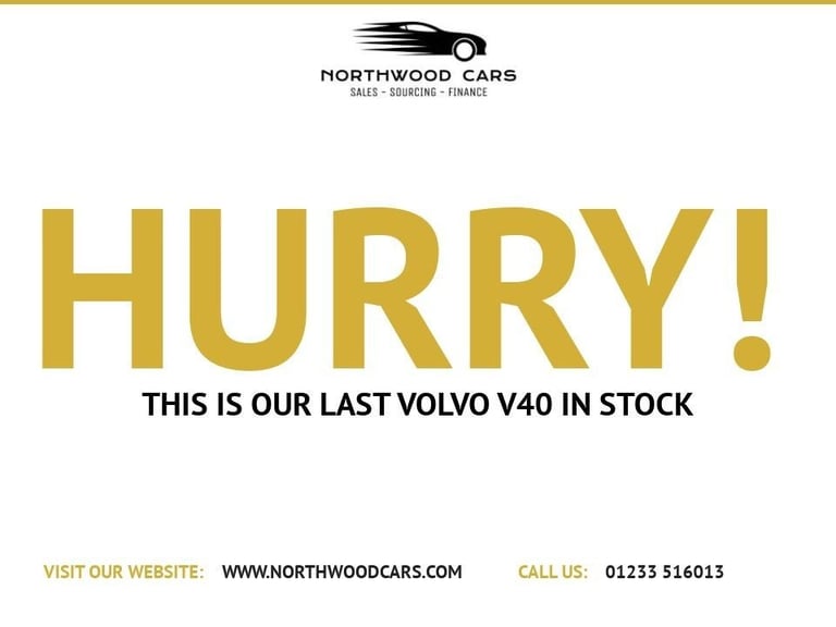 2017 Volvo V40 2.0 D2 R-Design Nav Plus Hatchback 5dr Diesel Manual Euro 6 (s/s) (120 ps) Hatchba...