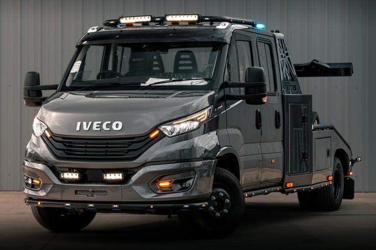 IVECO DAILY 7.2T Double cab 3.0 Recovery truck Speclift 210bhp Car transporter 