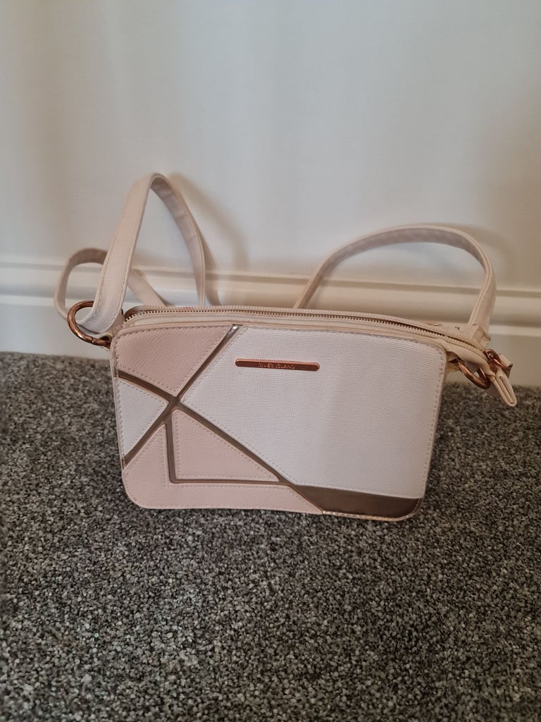 image for Cream and Pink Handbag