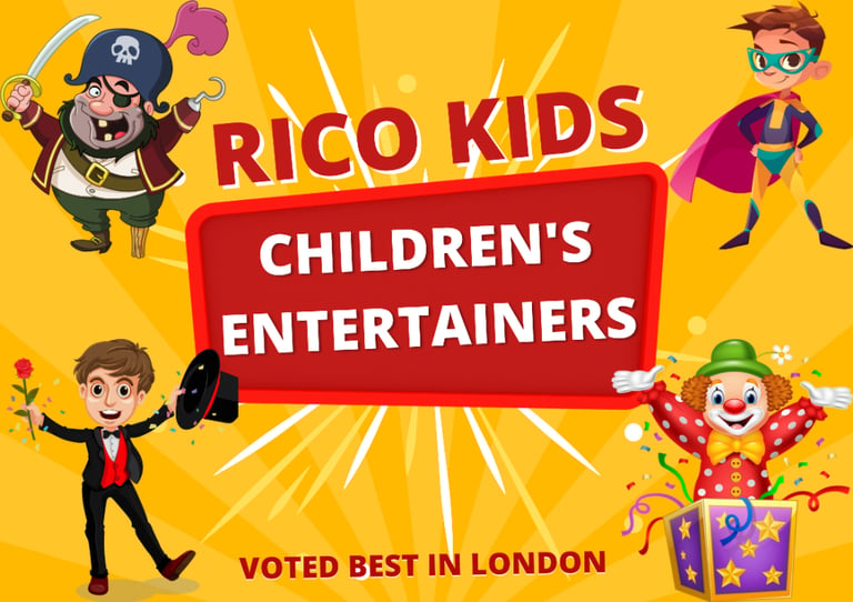 image for Children's Entertainers | Kids Magicians | Clowns | Superheroes | Pirates | Dinosaurs | Princesses
