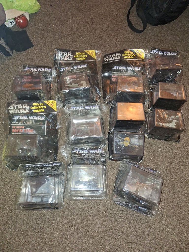 Star wars collectable models 