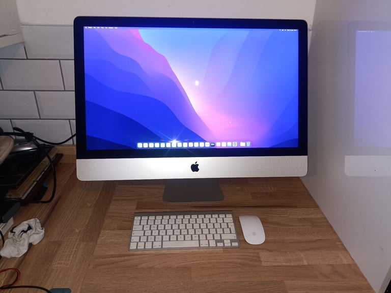 APPLE WORKSTATION iMac 27 inch - 16GB - INTEL QUAD i5 - NVIDIA - 1TB - WARRANTY - DELIVERY
