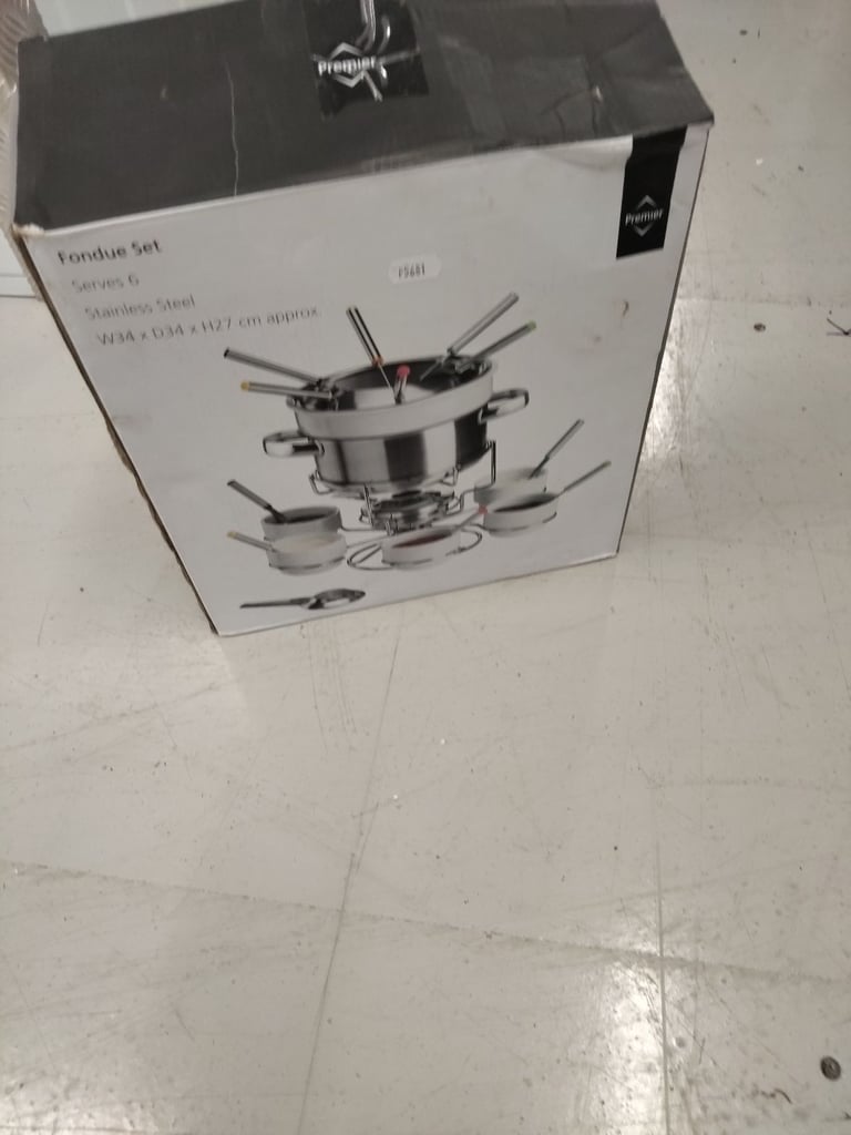 Stainless Steel fondue set 