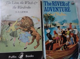VINTAGE/COLLECTABLE THE RIVER ADVENTURE 1966 & THE LION, WITCH, WARDROBE 1972