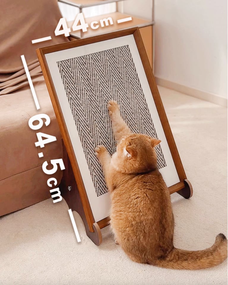 Brand New Framed Cat Scratching Board with Stand