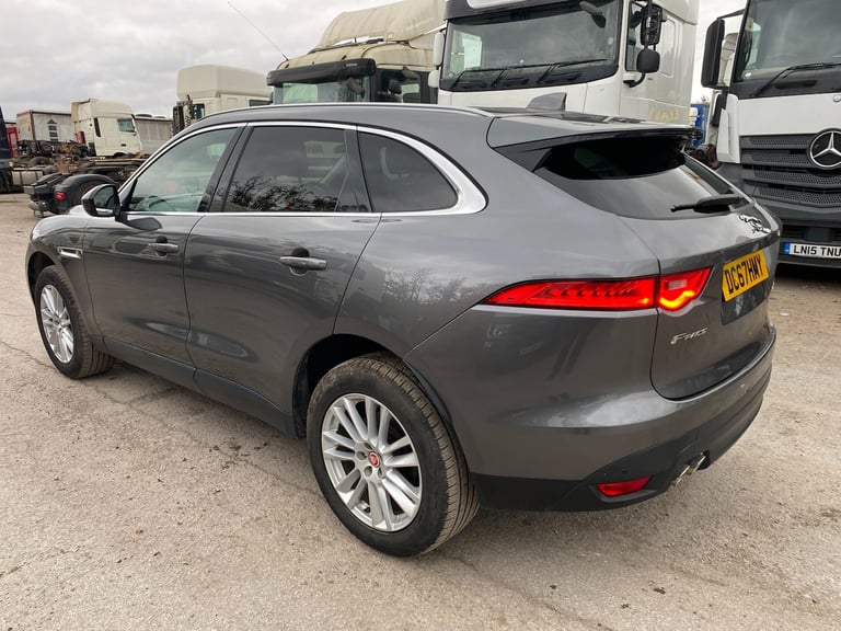 2018 JAGUAR F -PACE PORTFOLIO AWD DIESEL SUV DAMAGED SALVAGE CAT N NO DAMAGE