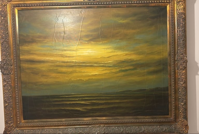 Vintage Original Alexander Williams Oil Painting - PRICE UP FOR NEGOTIATION 