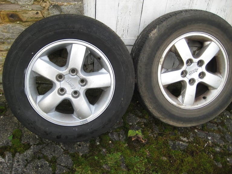 Jeep Grand Cherokee Limited XLS 2.7 CRD Five 17" Inch Alloy Wheels / Tyres 2004