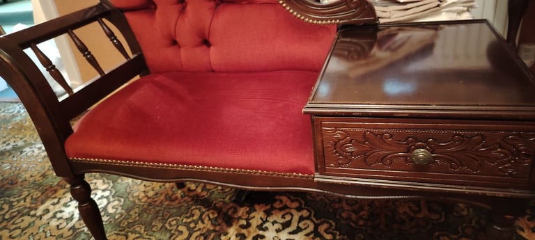 image for Art Deco period Telephone seat 