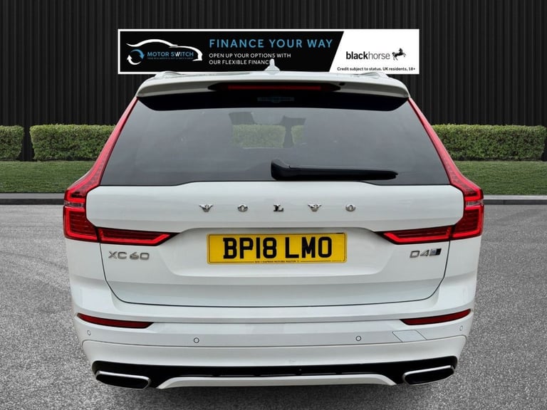 2018 18 VOLVO XC60 2.0 D4 R-DESIGN SUV 5DR DIESEL AUTO AWD EURO 6 (S/S) (190 PS)