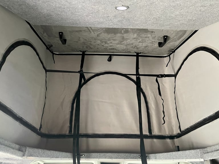 2022 Ford Transit Custom 2.0 EcoBlue 185ps Low Roof Sport Auto Camper with Pop Top PANEL VAN Dies...