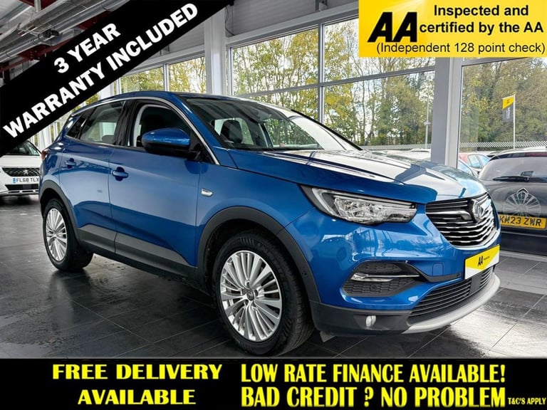 2020 Vauxhall Grandland X 1.2 Turbo Business Edition Nav SUV 5dr Petrol Auto Euro 6 (s/s) (130 ps...