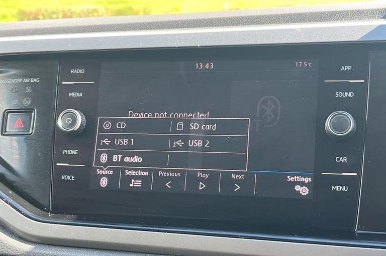 2019 Volkswagen Polo 1.0 EVO SE 5dr Manual Hatchback Petrol Manual