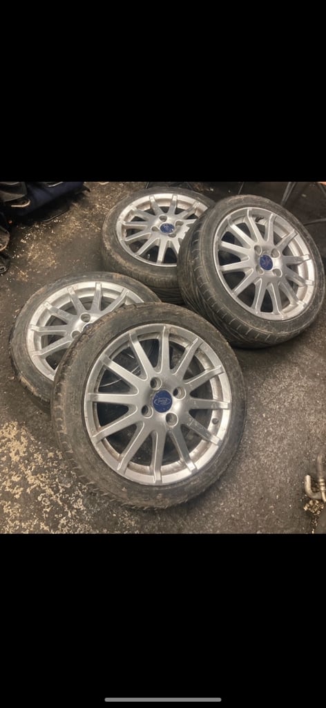 Ford Fiesta Zetec S 16” Alloy Wheels Mk6