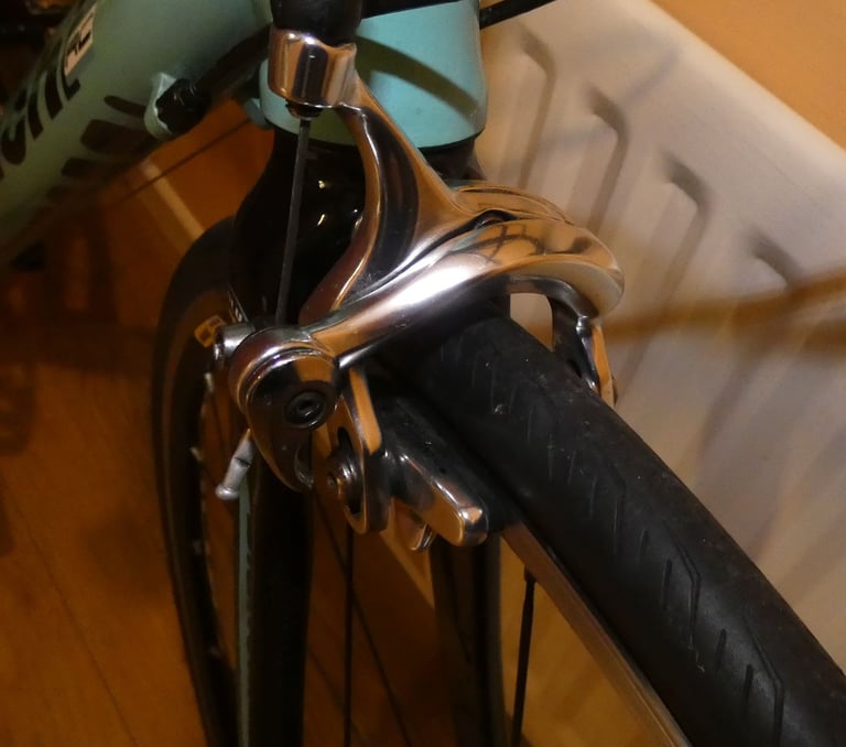 Bianchi road bike.