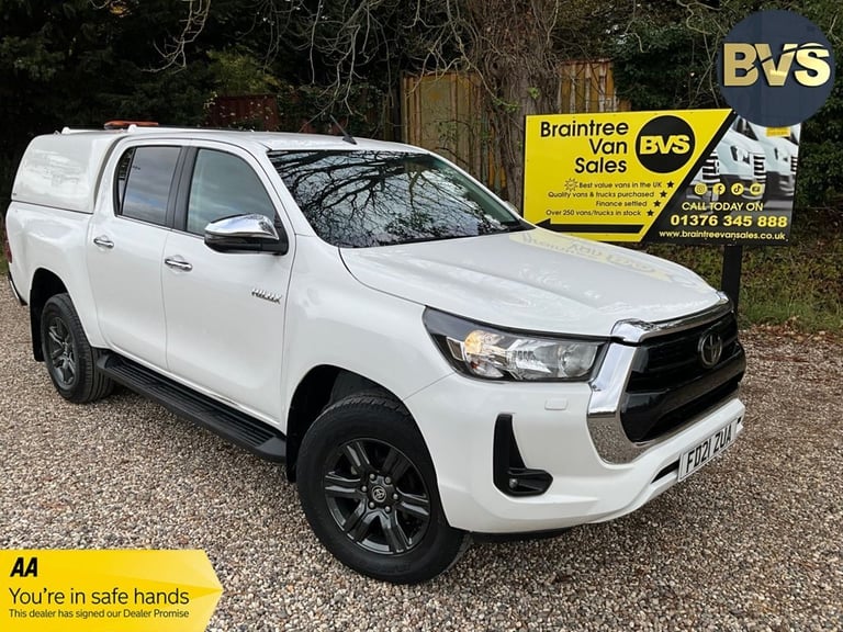 2021 Toyota Hilux 2.4 D-4D Icon Pickup Double Cab 4dr Diesel Manual 4WD Euro 6 (s/s) (150 ps) PIC...