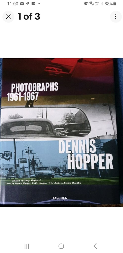 image for Dennis Hopper. Photographs 1961-1967 by Jessica Hundley, LARGE BOOK H/B (AS NEW)
