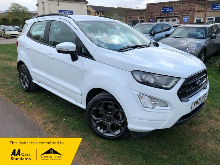 image for Ford ECOSPORT ST-LINE 1.0 Ecoboost Petrol Manual 5dr SUV 2021(71 Plate) [123bhp
