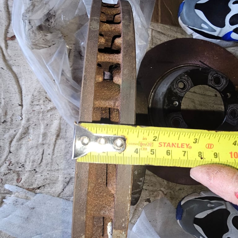 Porsche panamera 2011 diesel brake discs