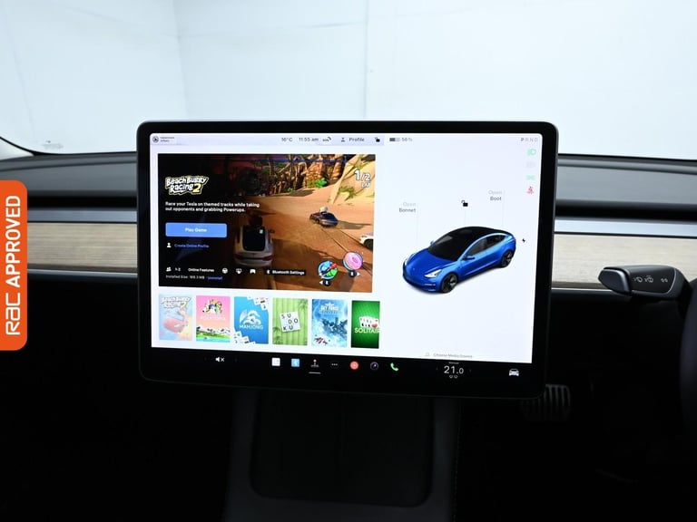 2021 Tesla Model 3 Standard Range Plus Saloon 4dr Electric Auto RWD (241 bhp) Saloon Automatic