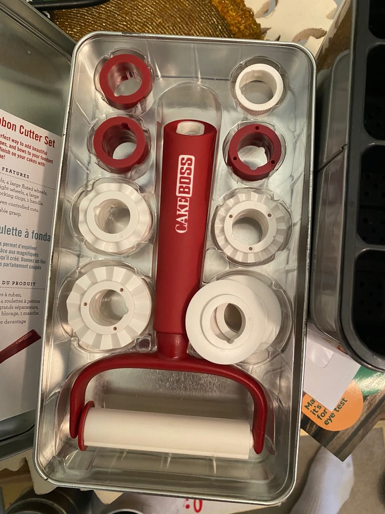image for Cake Boss icing Ribbon cutters. 