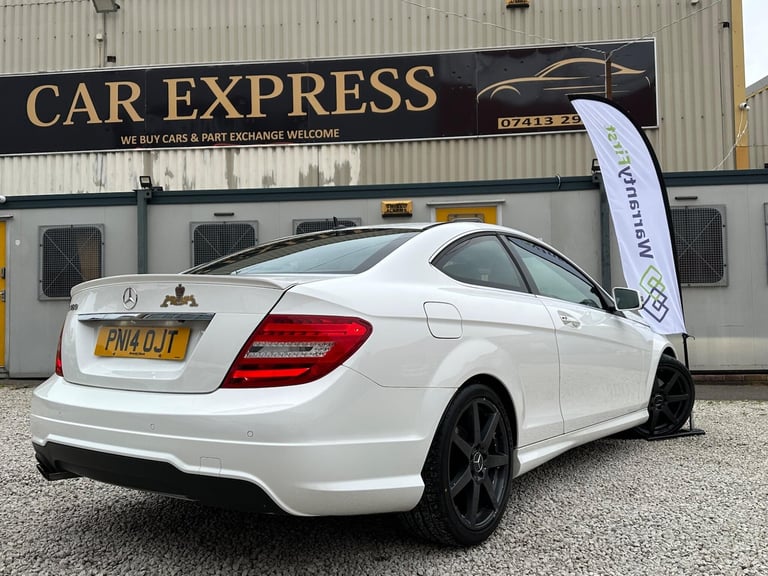 2014 Mercedes-Benz C Class 1.6 C180 AMG Sport Edition G-Tronic+ Euro 6 (s/s) 2dr COUPE Petrol Aut...