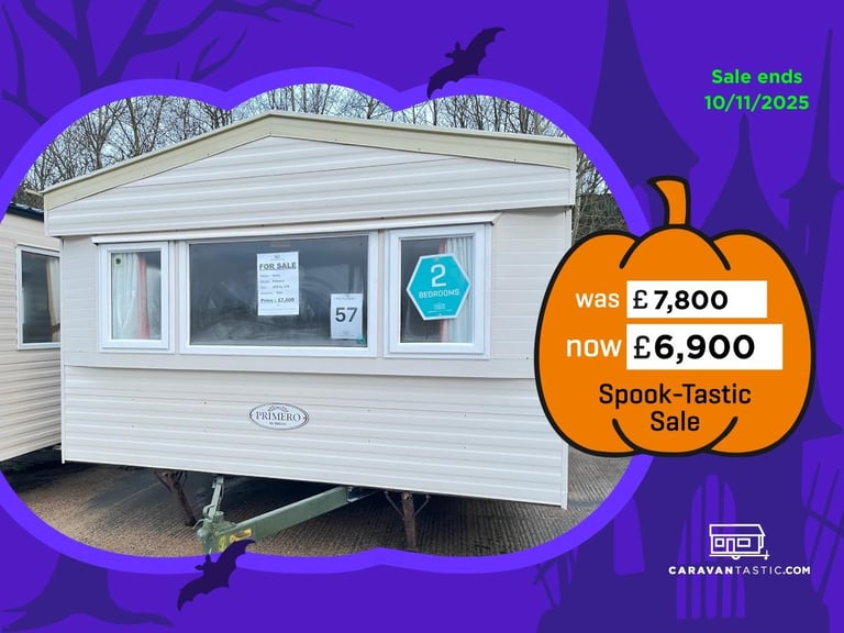 2 Bed Static Caravan 35x12 Central Heated – Off Site - Self Build, Private Land